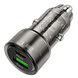 Автомобільний зарядний пристрій Hoco Z52 Spacious PD38W(1C1A) car charger Чорний