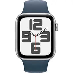 Смарт-годинник Apple Watch SE 2 GPS 44mm Silver Aluminium Case with Storm Blue Sport Band M/L [MREE3] [95094] - мініатюра 2