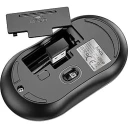 Миша Hoco GM21 Platinum Wireless Black [93364] - мініатюра 4