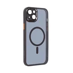 Чехол для Apple iPhone 15 Plus, Unit MagSafe SE, черный, с защитой камеры, магсейф, противоударный, магнитный, панель-накладка с MagSafe, с поддержкой беспроводной зарядки, TPU+PC, защита всего корпуса, ударопрочный, ArmorStandart (ARM75364) - мініатюра 2