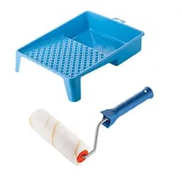 Валик "Гірпаінт" 150х30 мм з ручкою та ванночка Polax (770-207)