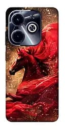 Чехол itsPrint Red sparkles Horse для Infinix Hot 40i