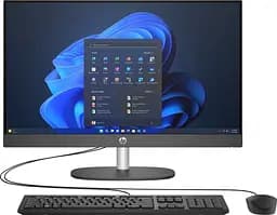 Моноблок HP 23.8 240-G10 FHD IPS/Intel i5-1334U/16GB/512SSD/UMA/DOS/Black (A54ZQET) - мініатюра 2