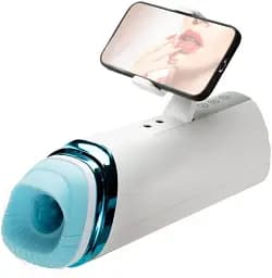 Мастурбатор чоловічий I’MCUM PulseMaster X з підігрівом та вібрацією (7970379617741)