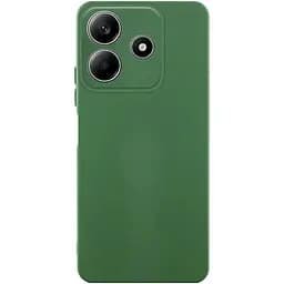 Чехол Lakshmi Silicone Cover Full Camera (AA) для Xiaomi Redmi Note 14 5G Зеленый / Dark green