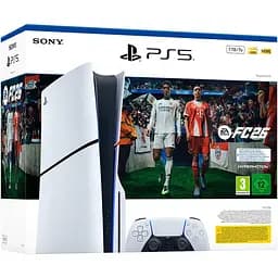 Ігрова консоль Sony PlayStation 5 Slim Blu-ray 1TB White+FC26 (CFI-2116) Б/в - мініатюра 4