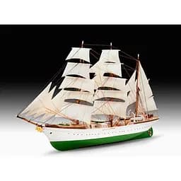 Збірна модель Revell Корабель Gorch Fock рівень 3, масштаб 1:350, 75 деталей (RVL-65432) - мініатюра 6