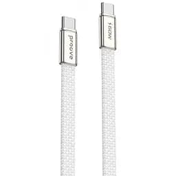 Кабель Proove AirLine Type-C to Type-C 60W (1m) white (CCAI60002202)