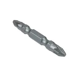 Біта двостороння Polax сталева 50 мм PZ2-PZ2 1/4", 10 шт (51-088)