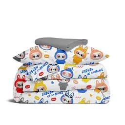 Дитяча постільна білизна Cosas LABUBU FUN CS1 110х140см (LabubuFun_53Graphite_140)