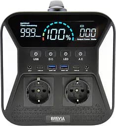 Зарядна станція Brevia 31000PS — 1000W LifePo4 - мініатюра 3