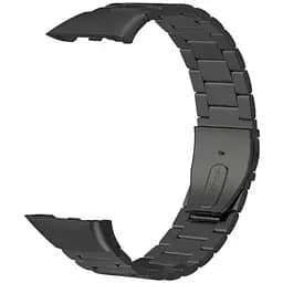 Металлический ремешок Mijobs для фитнеса браслета Huawei Honor Band 6 Black