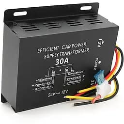 Преобразователь авто инвертор Voltronic DC/DC 24v-12v30A GS-D30A