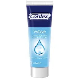 Інтимний гель-змазка Contex Wave зволожуючий (лубрикант), 30 мл (8124789)