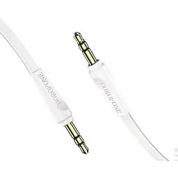 Аудио кабель Borofone BL6 - 3.5 to 3.5 мм белый 6931474746399