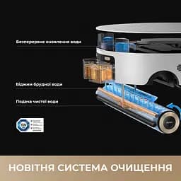 Робот-пилосос миючий Dreame Aqua 10 Ultra Roller Complete White - мініатюра 14
