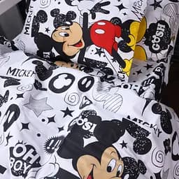 Пододеяльник MirSon Ranforce Elite MickeyPop 160x220 см разноцветный (2200011704500)