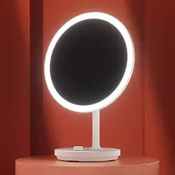 Дзеркало для макіяжу з LED підсвічуванням Xiaomi Jordan-Judy 10" (NV535) PLUS - мініатюра 2