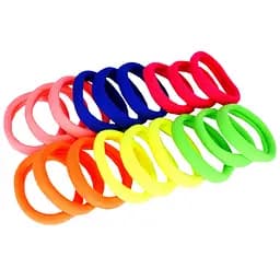 Дитячі резинки для волосся Панчішка La-beauty 0307-615, 100 штук