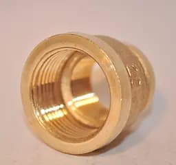 Муфта перехідна Lexline К.0311-В 1/2"х 3/4"В посилена латунь 30412 - мініатюра 2
