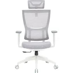 Офісне крісло OfficePro Elegant OC600-W-LG-LG White/Light Gray [148651] - мініатюра 4