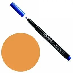 Маркер Жовтий золотий для світлих тканин односторонній 2 мм #522 Fine point Marvy