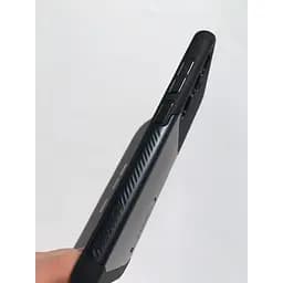 Протиударний чохол із підставкою для Samsung Galaxy S24 FE (S721) Spigen Slim Armor Metal Slate ACS08563 - мініатюра 2