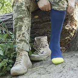 Шкарпетки DexShell Ultra Thin Crew NL водонепроникні M сині - мініатюра 11
