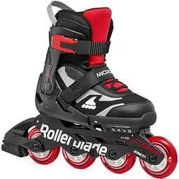 Ролики Rollerblade Microblade 36,5-40 Чорний-Червоний