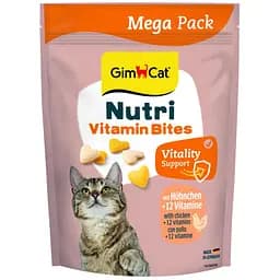 Витамины GimCat NUTRI MULTI-VITAMIN BITES HUHN для кошек мультивитамин 425 г