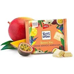 Шоколад білий Ritter Sport Манго-маракуйя 100 г (866783) - мініатюра 2