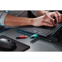 Флеш Kingston Exodia M 256 ГБ Black/Teal (DTXM/256GB) - мініатюра 5