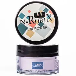 Акрилова пудра для нігтів N·Robin Acrylic Powder 15 г, Рожева