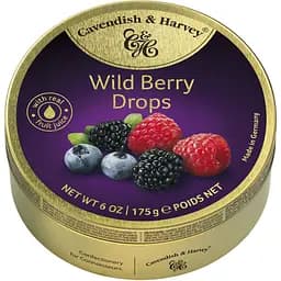 Карамель льодяникова ароматизована Cavendish & Harvey Лісові ягоди 175 г