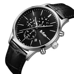 Годинник чоловічий наручний Lee Cooper Leather (Чорний) - мініатюра 2