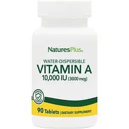 Вітамін А Nature's Plus Vitamin A 10000 МЕ 90 таблеток (NTP00981)