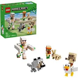 Конструктор LEGO Minecraft Курячий Жокей: атака в пустелі (21592)