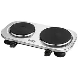 Плита електрична Camry CR 6511 на 2 конфорки 2500 Вт конфорки 18.5 см компактна