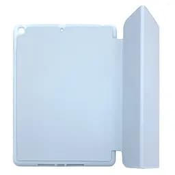 Чохол-книжка DK для Apple iPad 10.2" 7gen 2019 екокожа/силікон Smart Case cлот стилус (011189) white ice - мініатюра 4