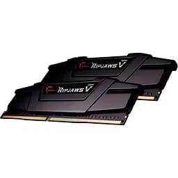 Модуль пам'яті DDR4 G.Skill Ripjaws V 2x32 GB 3600 MHz Classic Black [F4-3600C18D-64GVK] [102450] - мініатюра 2