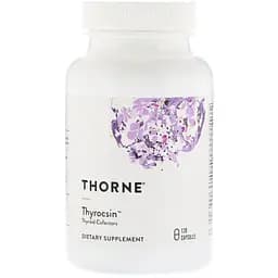Підтримка щитовидної залози Thorne Thyrocsin 120 капсул