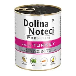 Консерва Dolina Noteci Premium 800г для собак з індичкою