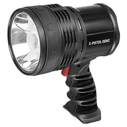 Ліхтар пошуковий Mactronic X-Pistol GEN2 (1500 Lm) Focus USB Rechargeable Чорний