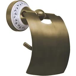 Держатель для туалетной бумаги Bemeta Kera с крышкой 144712017 Бронза