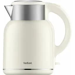 Електрочайник Tefal Thermo Protect XL 1.9 л пластик нержавіюча сталь бежевий (KO190AE0)