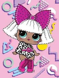 Алмазна мозаїка вибіркова L.O.L. Surprise! DIVA 15×20 см AML1223