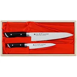 Набір з 2-х кухонних ножів у подарунковій коробці Satake Hiroki (HG8341W)