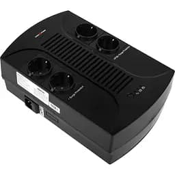 Джерело безперебійного живлення LogicPower 650VA-PS, Lin.int., AVR, 4 x евро, пластик - мініатюра 4