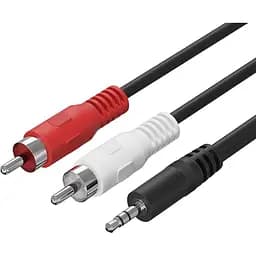 Кабель Voltronic 3.5 стерео шнур 2 x RCA 1.5 м