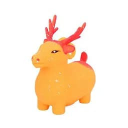 Дитяча іграшка-антистрес "Оленя" Bambi MS 4142(Orange) з борошном, 10 см